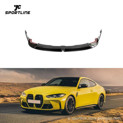 Prepreg Carbon Fiber Front Diffuser Lip for BMW G80 M3 & G82/G83 M4 Competition (2021-2023)